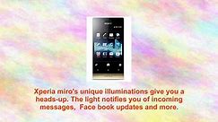 Sony Xperia Miro St23a Unlocked Android Phone