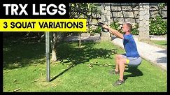 3 TRX Squat Variations - Beginners