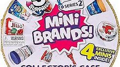 5 Surprise Mini Brands Collector's Case Series 2 (Comes with 4 Exclusive Minis) by ZURU, 7785