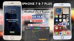 Fix iPhone 7 & 7 Plus Passcode Disabled Ramdisk Bypass iOS 15.8 With UnlockTool. EASY METHOD