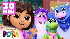 NEW Dora Mejores Amigos Marathon! 💕 Best Friends Tico, Benny & More For 30 Minutes! | Dora & Friends