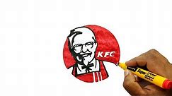 How to Draw the KFC Logo