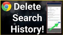 How To Delete Search History On Google Chrome Desktop and Devices