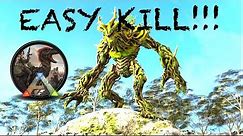 *SOLO* ARK Forest Titan Easy Kill Easy loot!!!