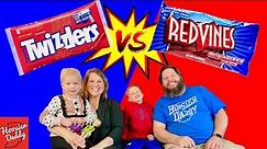 TWIZZLERS VS. RED VINES | Which is better?