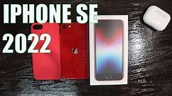 IPHONE SE 2022 PRODUCT RED UNBOXING!