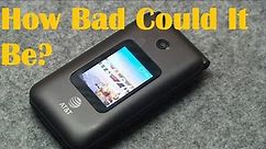 Free AT&T/Alcatel 4G "Smart" Flip Phone - How Bad Could It Be?