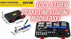 Brake line flaring made easy flaring kit review!