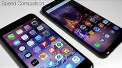 iPhone 7 Plus vs Galaxy S8+ - Speed Comparison