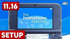 How to Homebrew Your Nintendo 3DS (11.16)