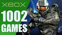 The Xbox Classic Project - All 1002 Xbox Games (US/EU/JP/AU)