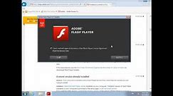 How to update your flash player