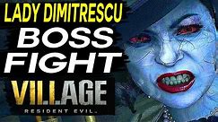 Resident Evil 8 Village Lady Dimitrescu’s - BOSS FIGHT / How to Defeat Lady Dimitrescu