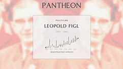 Leopold Figl Biography - Austrian politician; Chancellor of Austria
