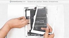Tablet screen replacement (How to replace tablet touchscreen and LCD) [iPad2]