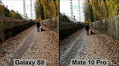 Samsung Galaxy S8 vs. Huawei Mate 10 Pro: Video image stabilization