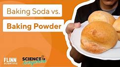 Science is Everywhere baking soda vs. baking powder