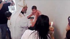 Koptowie Warszawa Chrzest w imię Ojca i Syna i Ducha Świętego, Copts Warsaw