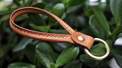 Make a Fancy Leather Keychain from Scraps
