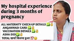 My Hospital Experience During 3 Months of Pregnancy | All Maternity Check-ups details of ultrasound
