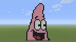 Minecraft Pixel Art - Patrick Head
