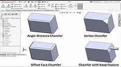 Mastering solidworks | All about solidworks chamfer types [EXPLAINED]