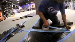 Quick Guide to Installing Rubber Flooring Using Double-Sided Tape