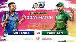 🔴 LIVE | The Cricket Show - Asia Cup 2023 - Super Four | Sri Lanka vs Pakistan 🏏