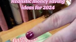 Realistic money saving ideas for 2024! • Along with doing money saving challenges more ways to save money include creating a budget, meal prepping and living below your means. ##budget##savingmoney##moneychallenge#h#howtosavemoney | Mindful Mama Budgets