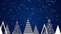 4K Christmas and new year and winter holidays themed Snow Flat Loop background Animation. merry christmas, Holiday, winter, New Year, snowflake, snow, festive, snow flakes. Festival Show.