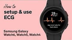 Samsung Galaxy Watch ECG – How to Use (First Time)