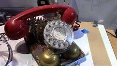 Converting An Old GPO 700 Series Rotary Dial Telephone to Work on a Modern Line.