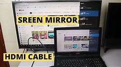 SONY Bravia: How to Display PC Screen on TV with HDMI