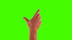 modern touch screen gestures in 1080p, 1920x1080 showing the uses of a tablet pc or ipad on a green screen. different gestures included.