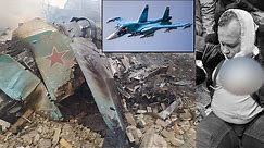First Ever Russian Su-34 Strike Fighter Shot Down by anti-aircraft missile