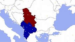 Serbia vs. Montenegro, Kosovo, Macedonia & Albania