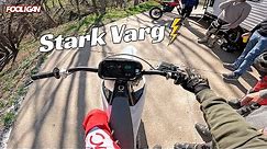 This Electric Dirt Bike is INSANE ⚡️ | Stark Varg First Ride (Crazy Fast)