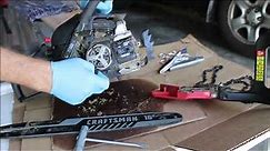 Craftsman 160 16-inch Chainsaw Oiler Fix