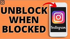 How to Unblock People on Instagram That Blocked You - iPhone & Android