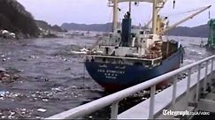 Unseen footage of Japan tsunami released
