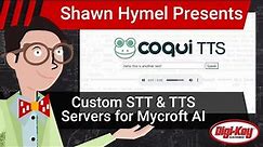 Custom Speech-to-Text (STT) and Text-to-Speech (TTS) Servers for Mycroft AI | Digi-Key Electronics