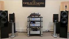 Complete Gold Note System on demo at Sound Gallery
