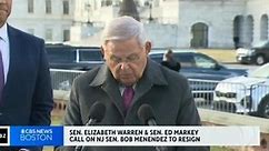 Massachusetts senators Elizabeth Warren, Ed Markey call for Senator Robert Menendez to resign