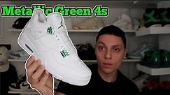 Best Colour?! Air Jordan 4 Metallic Green (Review) + ON FOOT