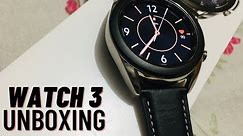 Samsung Galaxy Watch3 (41mm) Silver| Unboxing| 2022