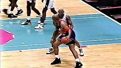 NBA On NBC - Suns @ Spurs 1994 Great Game! Barkley, Kevin Johnson, Robinson & Rodman In Action!