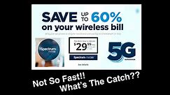 Spectrum Mobile 29.99 Plan - What's The Catch? (There's A Few)