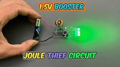 DIY Joule Thief Circuit Simple & Easy Electronics Project 2024