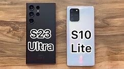 Samsung Galaxy S23 Ultra vs Samsung Galaxy S10 Lite