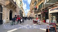 VALLETTA MALTA (Full tour of Valetta the capital city of Malta